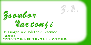 zsombor martonfi business card